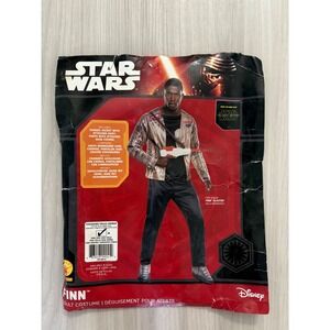 Star Wars Finn Mens Costume Padded Jacket Shirt No Pants No Shoe Cover One Size